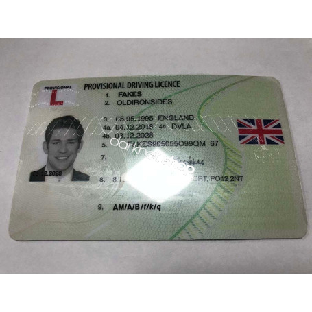 Yhdistyneen kuningaskunnan väliaikainen ajokortti