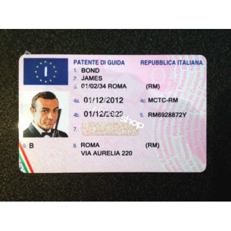 Italien Fake Füherschein